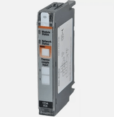 Rockwell 1734-IT2I Thermocouple Input module for POINT I/O system, showcasing network and module status indicators.